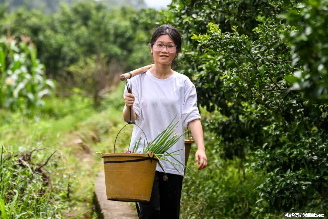 全网追的“扁担女孩”,找了一份暑假工,时薪12元 - 巴音郭楞生活资讯 - 巴音郭楞28生活网 bygl.28life.com