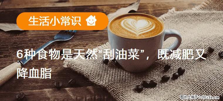 【生活小常识】6种食物是天然“刮油菜”,既减肥又降血脂 - 巴音郭楞生活资讯 - 巴音郭楞28生活网 bygl.28life.com